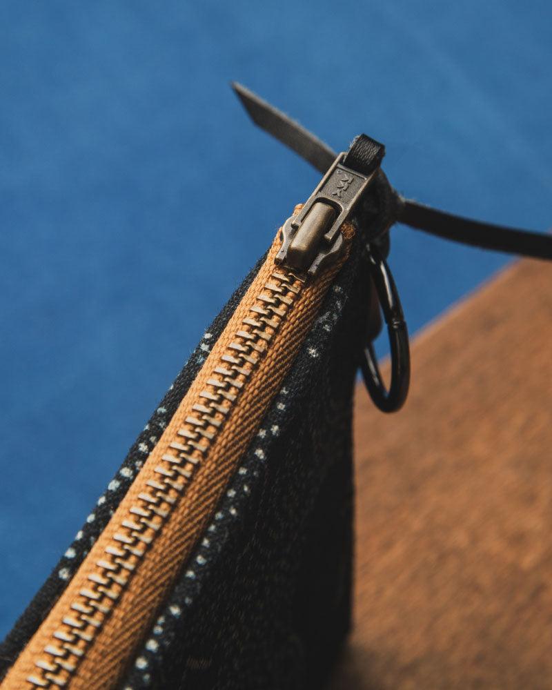 UNDONE LAB + Simple Union: L Zip Wallet (Kofu Pattern) - UNDONE Watches